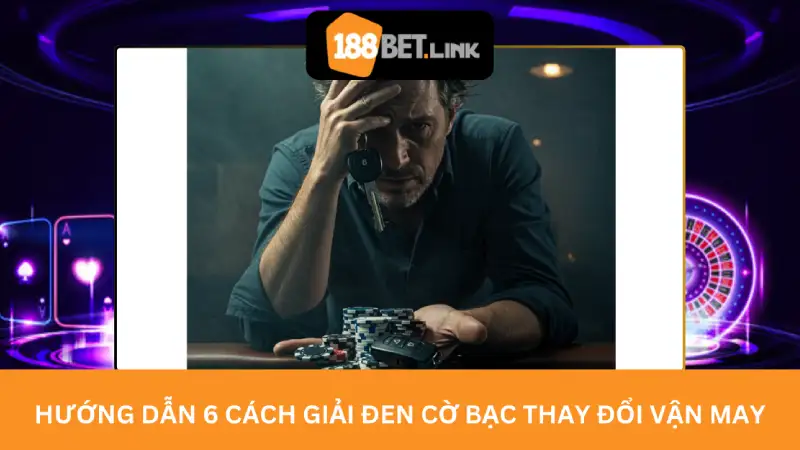 Hướng dẫn 6 cách giải đen cờ bạc thay đổi vận may